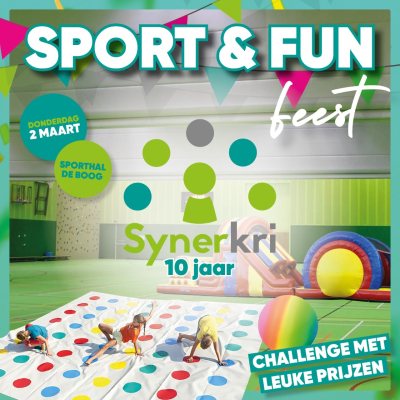 Sport Fun Feest 8-12 🎉🤸 Synerkri